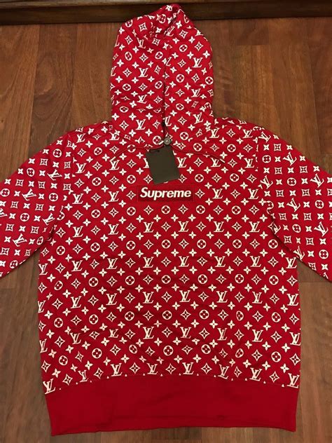 buy louis vuitton supreme hoodie|louis vuitton pullover supreme.